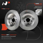 Front Disc Brake Rotors for Jeep Grand Cherokee, Dodge Durango (2011–2023)