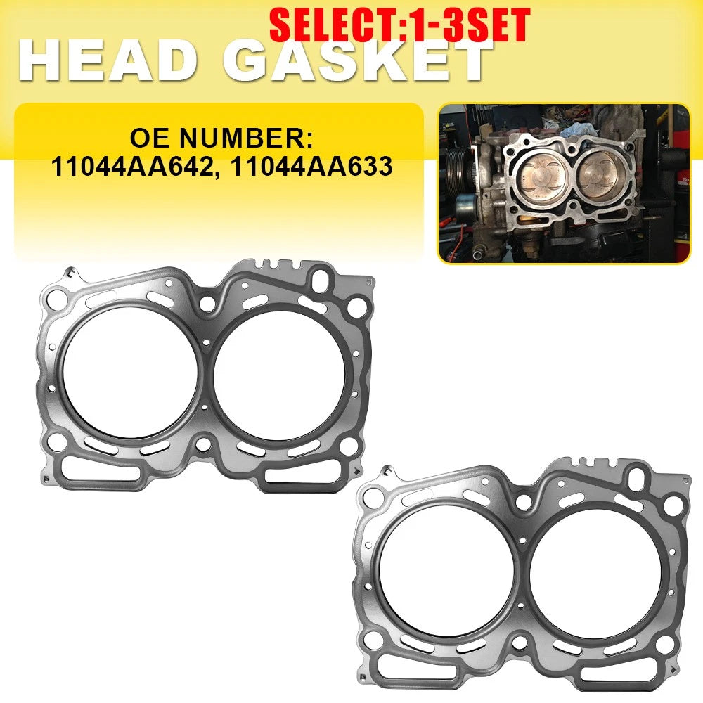 Set of 2 Cylinder Head Gaskets for Subaru Legacy Outback (1999–2009)