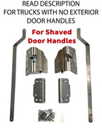 Bolt-In Door Latches Kit for 1947-1951 Chevy 3100 Truck (Shaved)