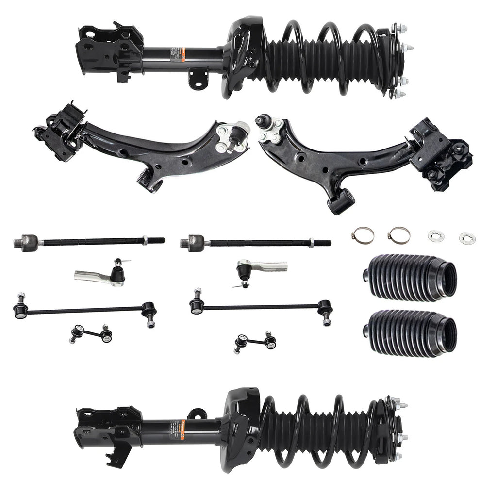 Front Struts Control Arms Sway Bars Kit for Honda CR-V 2007–2011