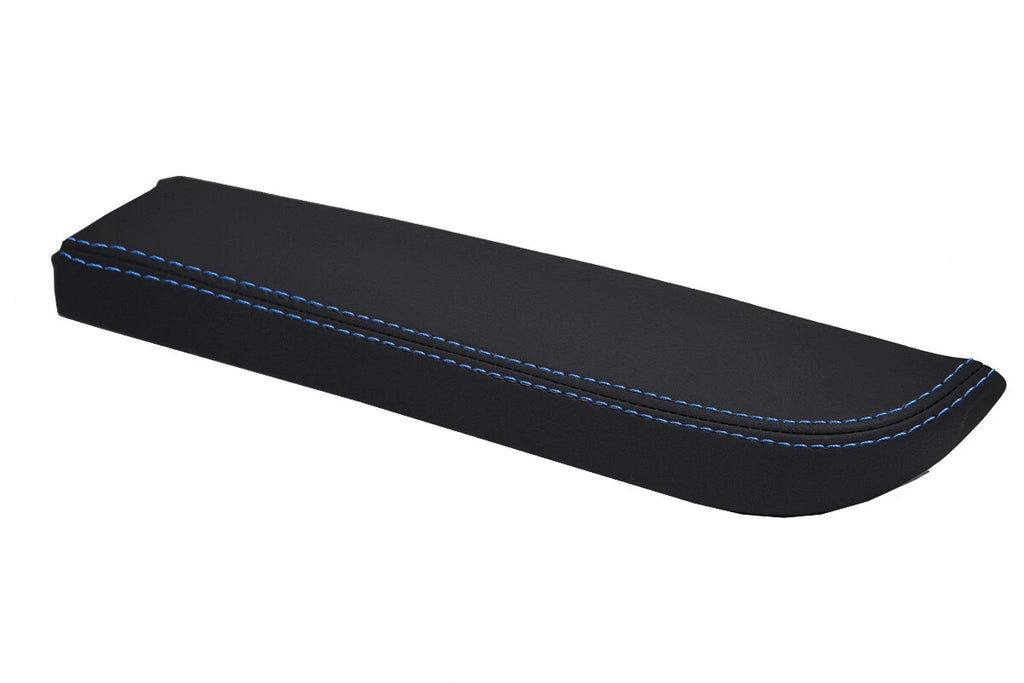 Set of 2 Front Door Armrest Panel Covers for Nissan 350Z (2003–2005) Blue Stitch