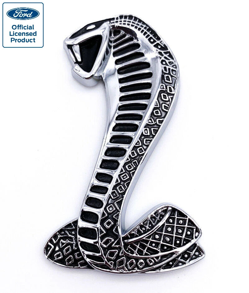 LH Plastic Cobra Emblem Replacement for Ford Mustang Shelby (2015–2023)