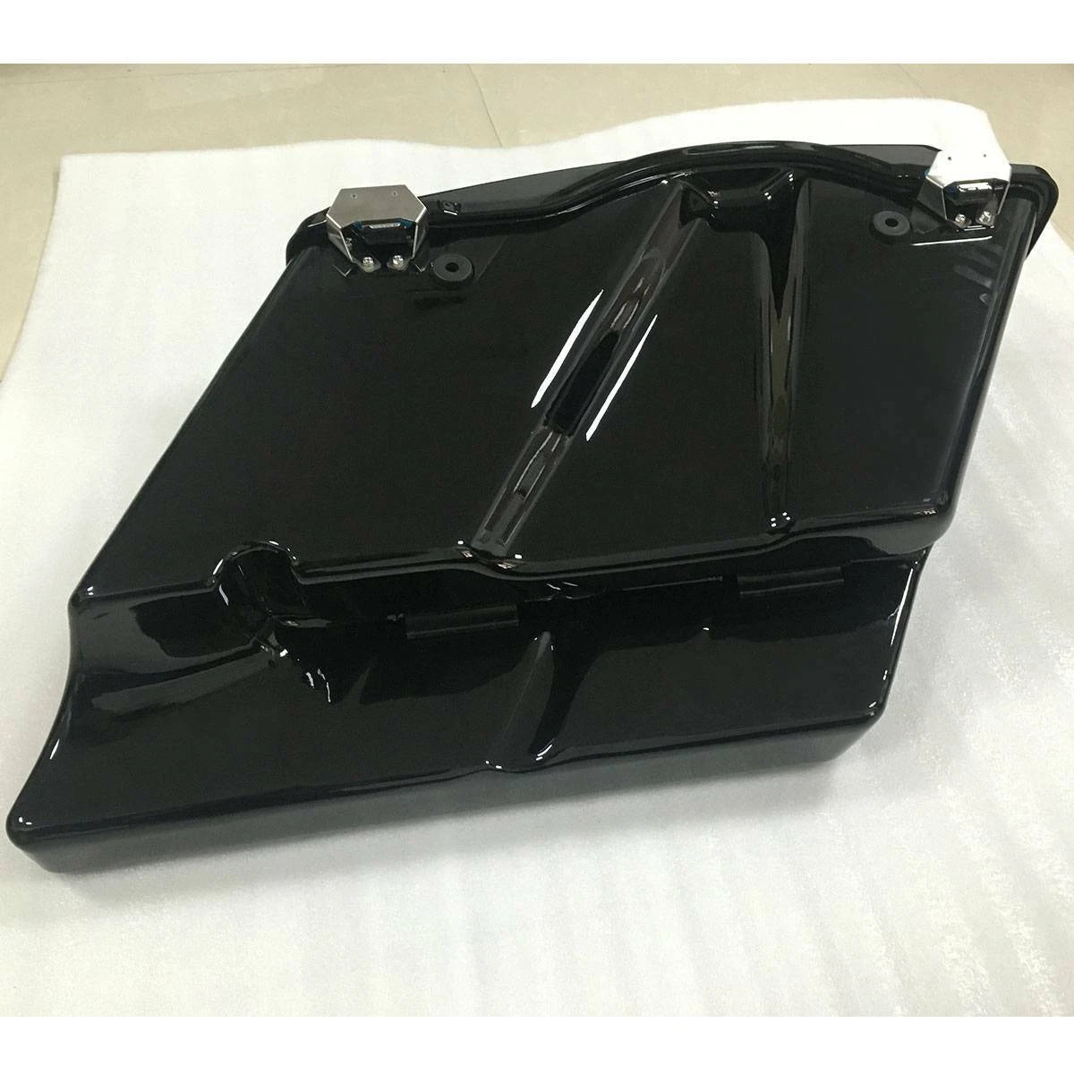 5" Stretched Extended Saddlebags with 6x9" Speaker Lid for Harley Touring (1993–2013)