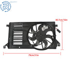 Radiator Cooling Fan Assembly for Mazda 3 2010-2013