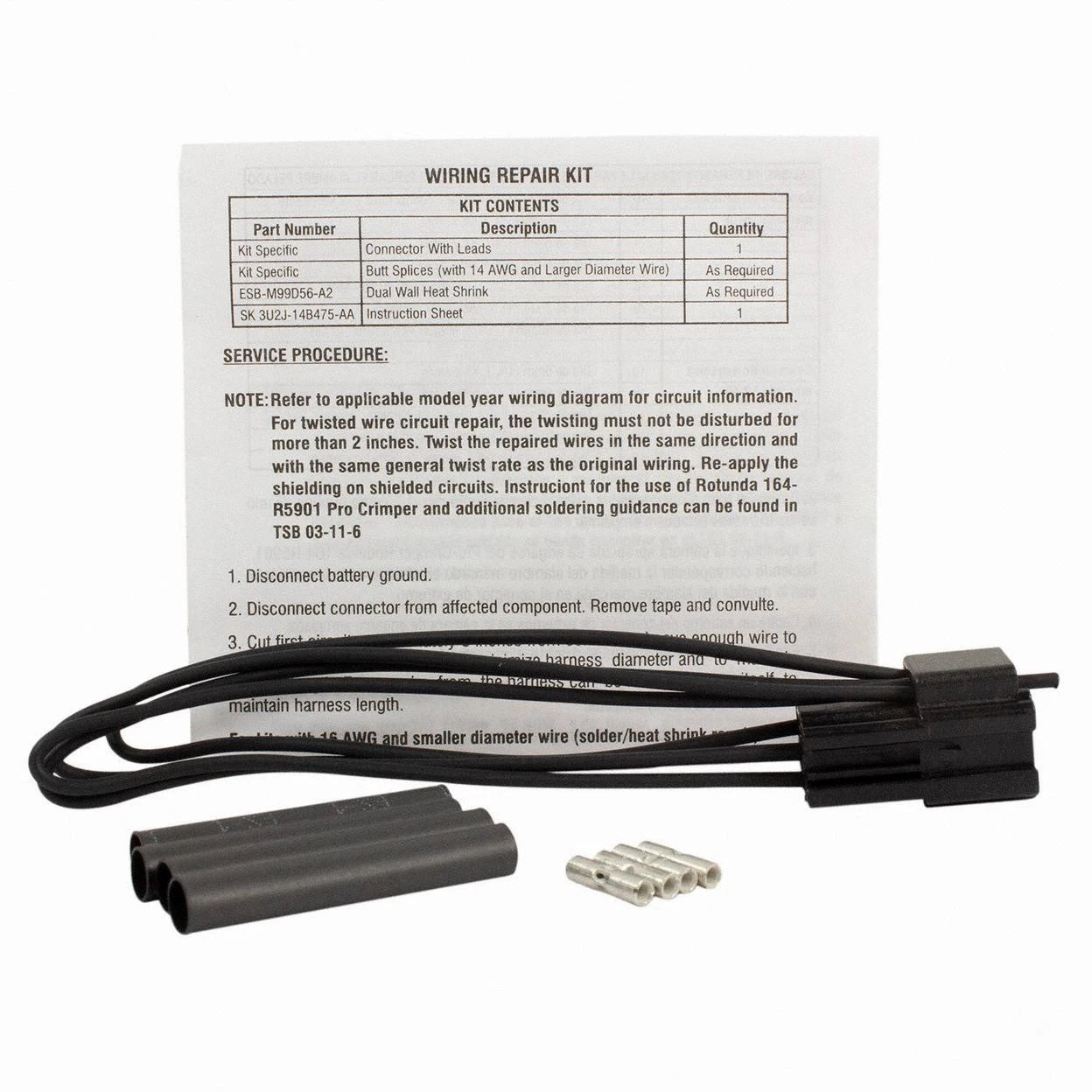 Motorcraft WPT-542 Floor Console Connector for Ford Windstar (1995–2003)