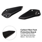 Real Carbon Fiber Foot Protection Board for Kawasaki ZX-4R ZX-4RR ZX-25R (2023–2023)
