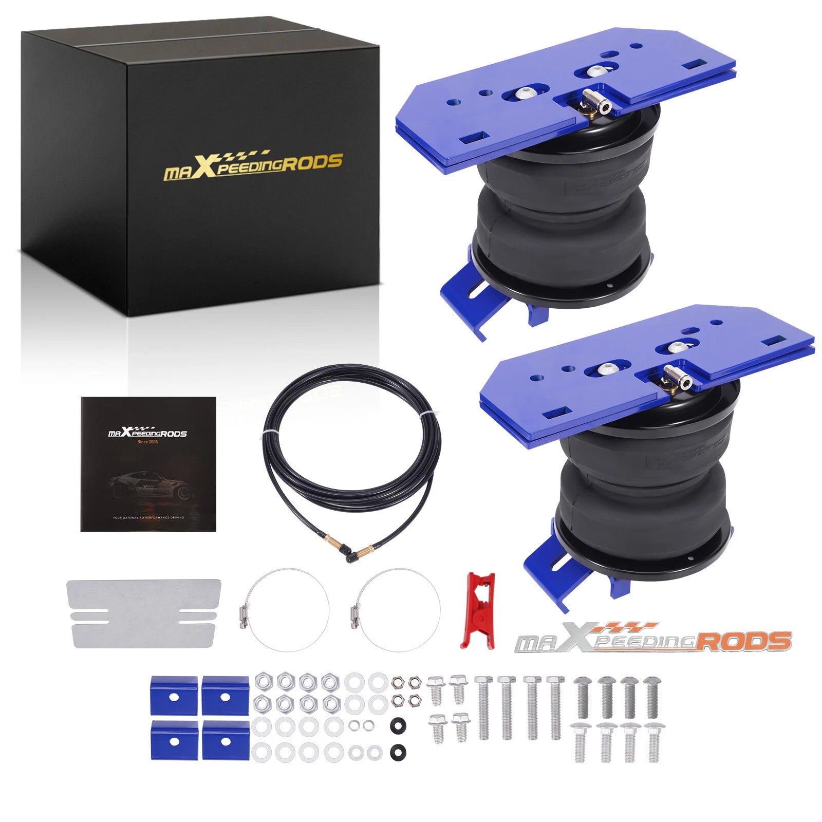 Air Suspension Spring Bags Kit Rear For Dodge Ram 1500 Pickup 4WD 2002-2008