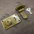Sliding Buckle for Vintage Luggage Travel Case