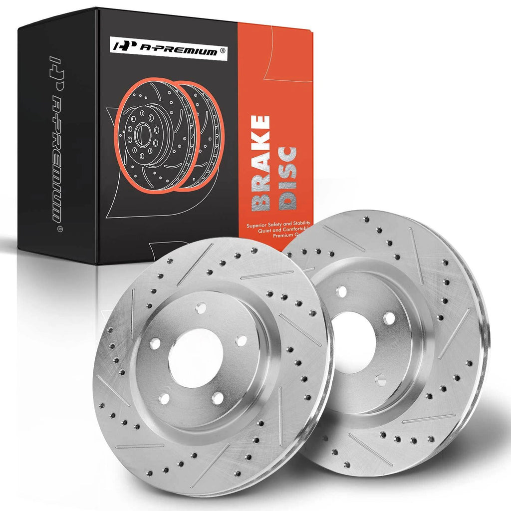 Drilled Brake Rotors for Nissan Rogue (2008–2013) and Sentra (2007–2012)