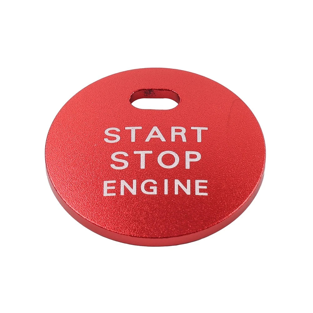 Engine Start Push Button Cover Trim for Mazda 3 Axela 6 Atenza CX-5 (2014–2020) Red