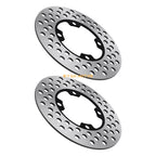 2X Front Brake Disc Rotors for Yamaha Grizzly 350/400/450 (2007–2014)