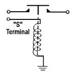 Starter & Trim Solenoid for OMC Sterndrive 985063, 18-5812
