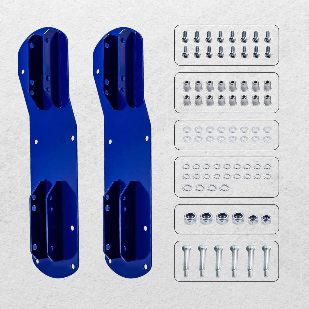 Pair Row Seat Bracket Set for Jeep Wrangler JK Unlimited (2007–2018)