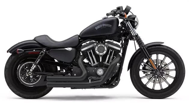 Cobra Speedster 909 Full Exhaust System Black for Harley Davidson Sportster