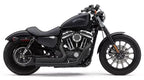 Cobra Speedster 909 Full Exhaust System Black for Harley Davidson Sportster