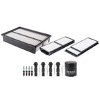 Denso Tune Up Kit 4 Spark Plugs & Boot Kit for Mazda 3 i (2006–2009)