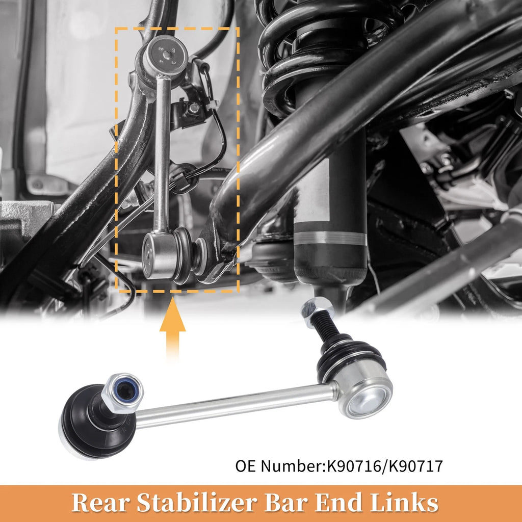 2pcs Rear Stabiliser Sway Bar Link for Honda Pilot (2003–2008) K90716/K90717
