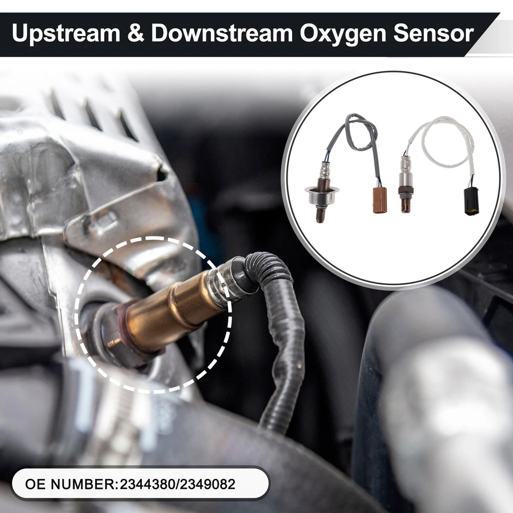 2X Upstream & Downstream Oxygen Sensor for Nissan Sentra (2000–2006) 2344380