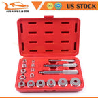 17pc Metric Bushing Bearing Driver Set for Install/Remove (10-42mm)