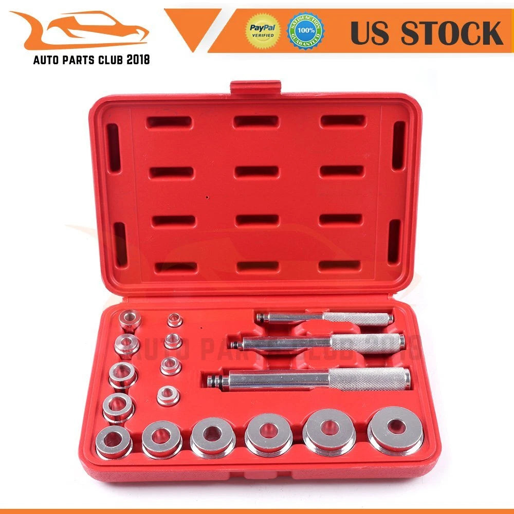 17pc Metric Bushing Bearing Driver Set for Install/Remove (10-42mm)
