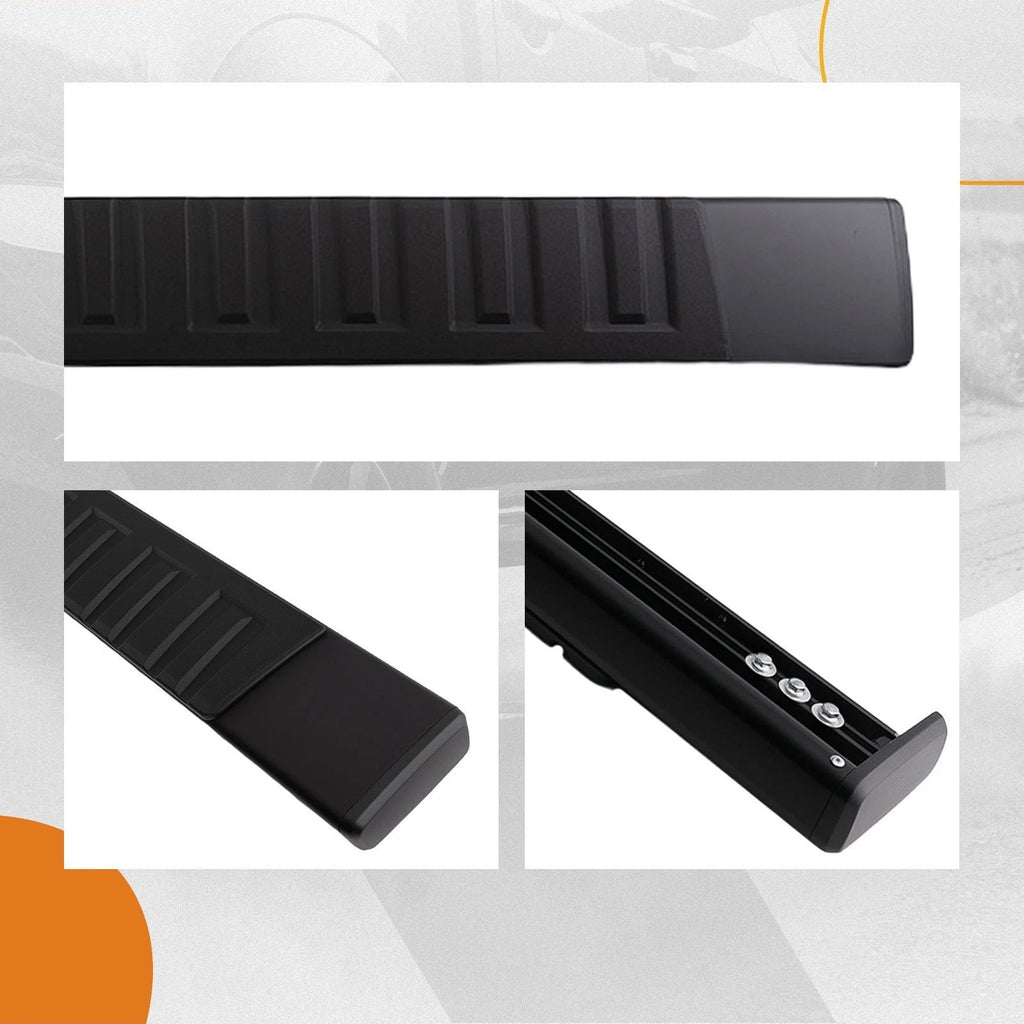 Black Side Step for Nissan Titan/Titan XD Crew Cab (2004–2024) Aluminum Alloy