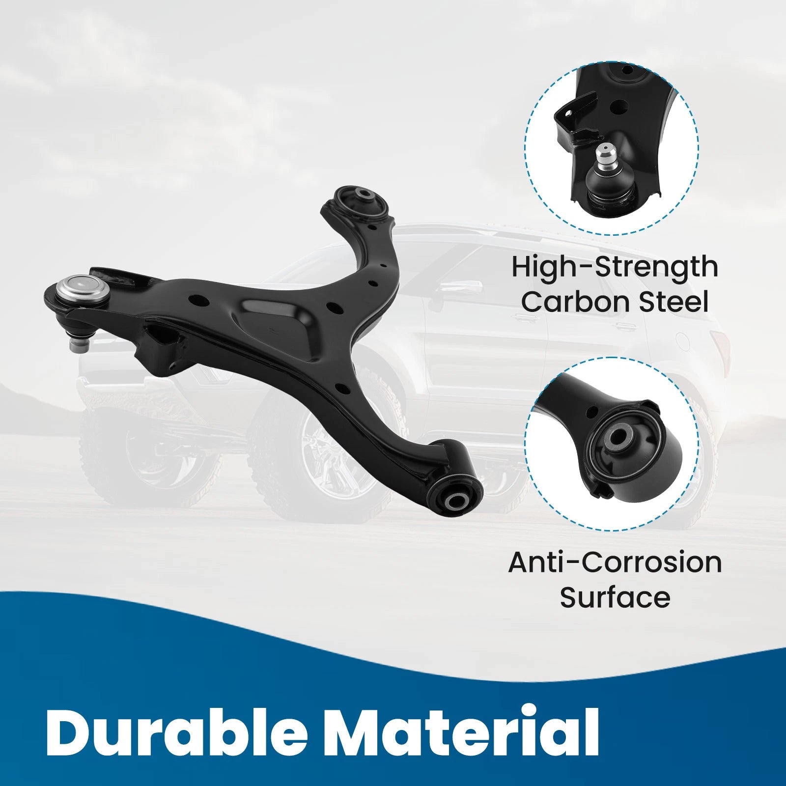 Front Lower Control Arm Ball Joint for Hyundai Santa Fe, Sorento (2007–2013) RK621685