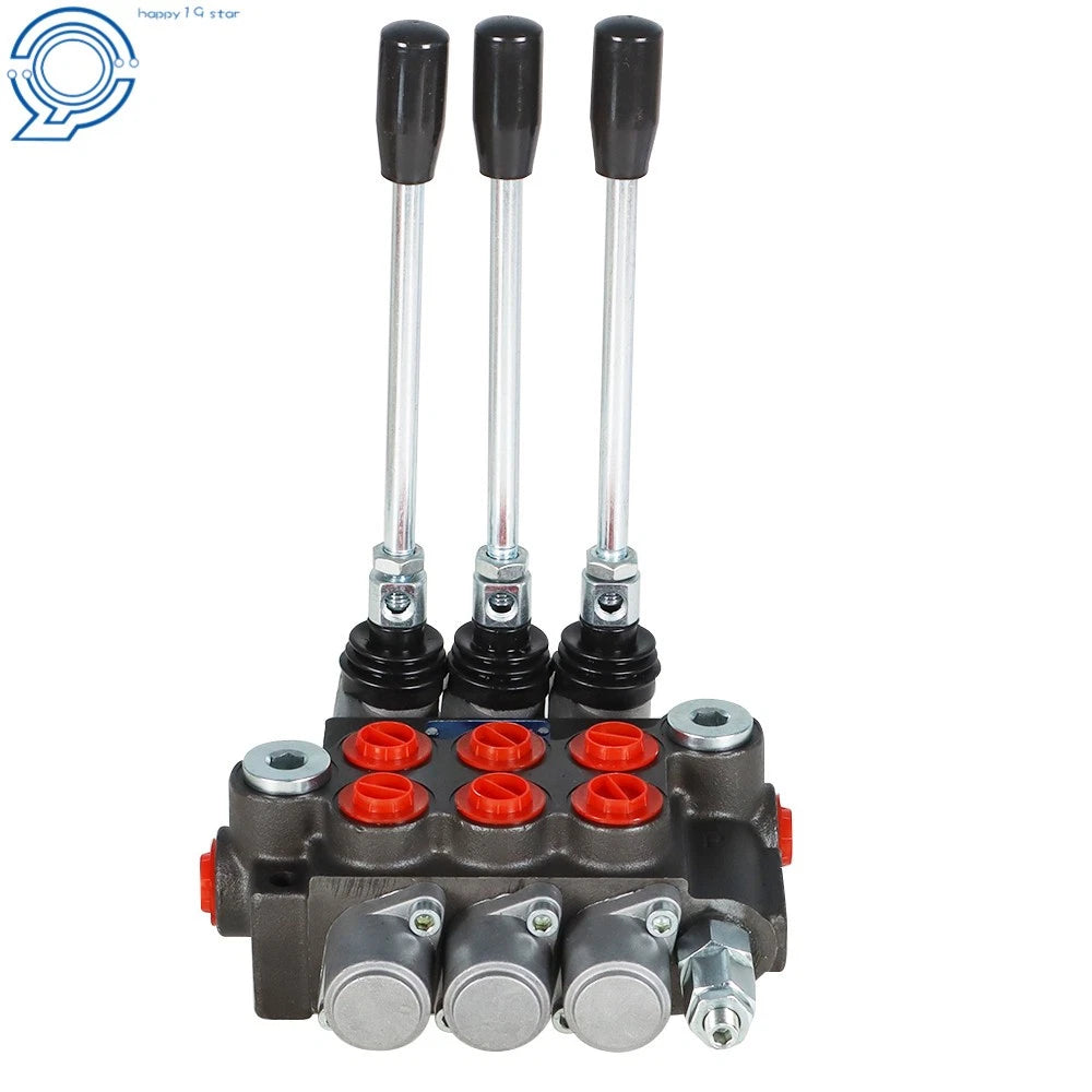 3 Spool Hydraulic Directional Valve for P40 (BSPP, 13GPM)