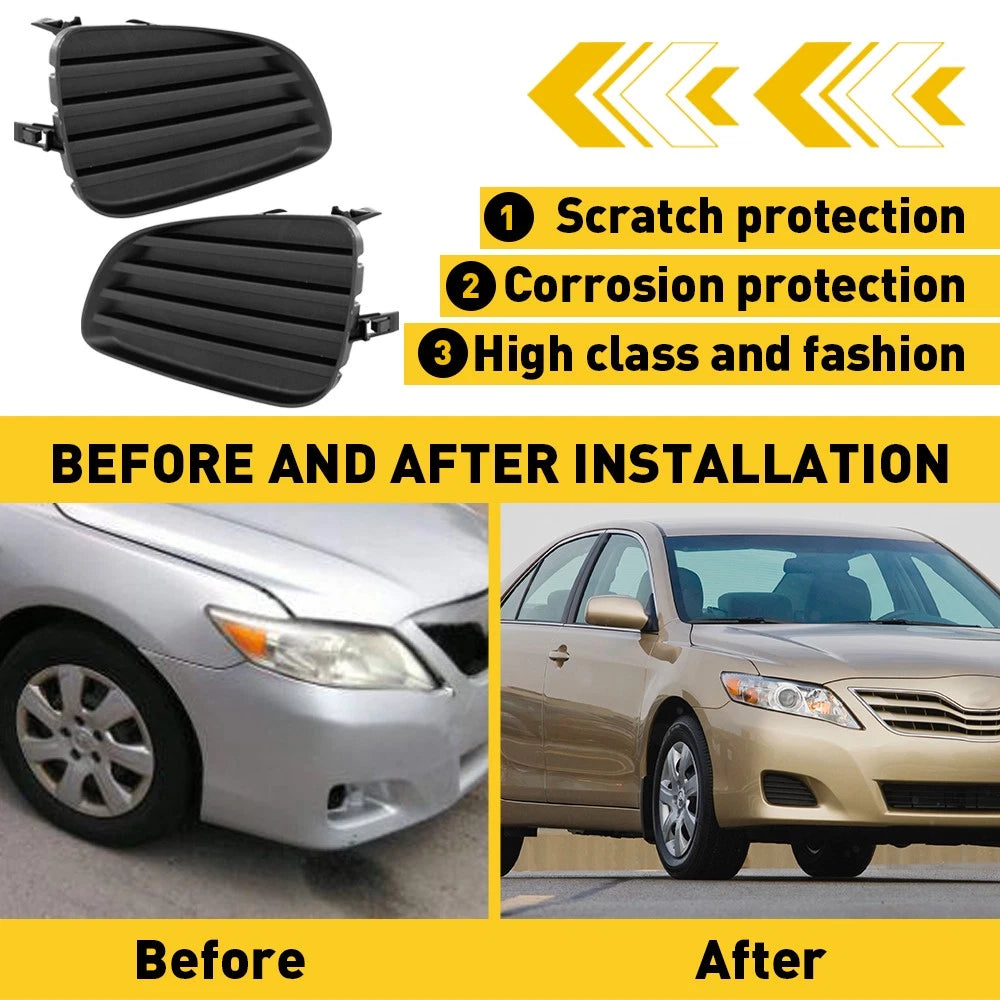 Fog Light Cover Set for Toyota Camry (2010–2011)
