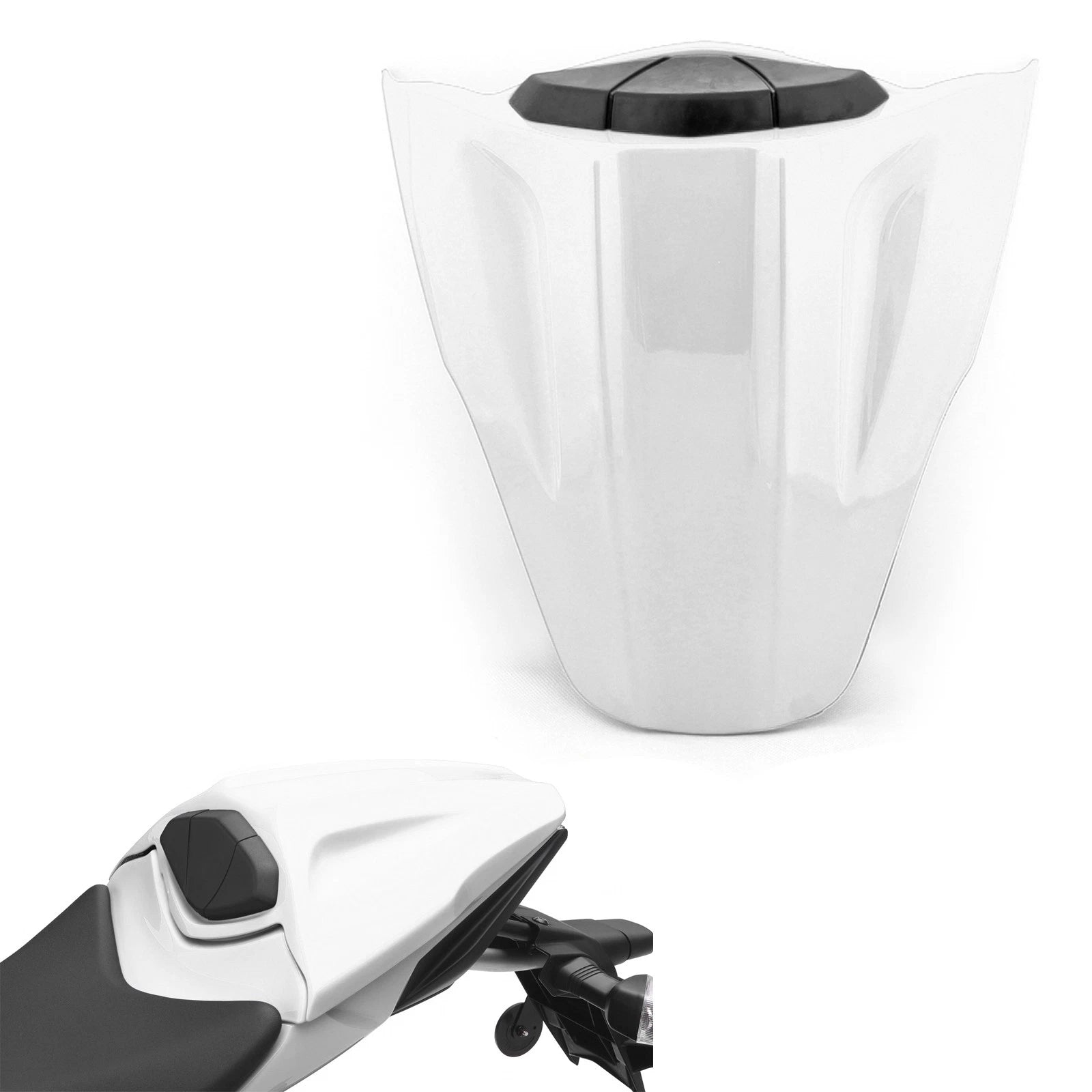 Rear Seat Cover Cowl for Kawasaki Ninja ZX10R (2011–2015) White