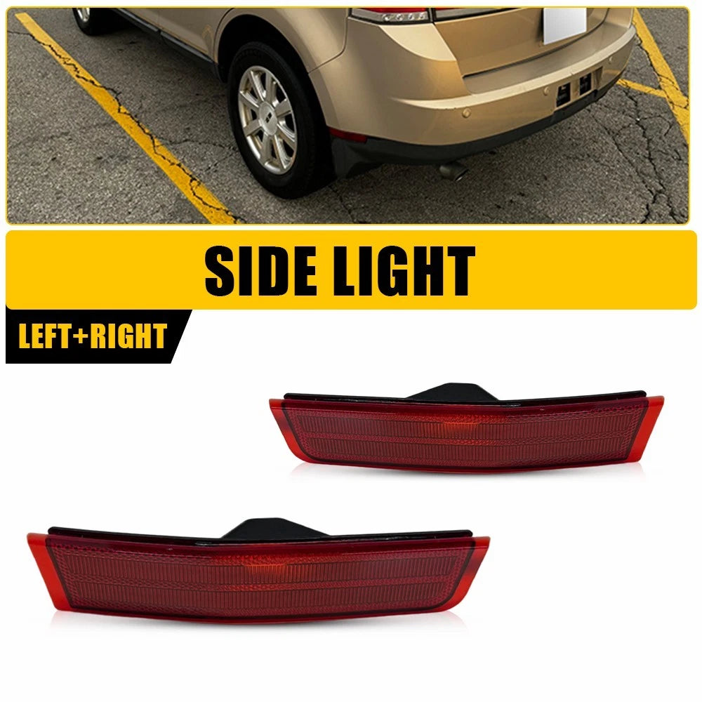 Red Rear Bumper Side Marker Light Housing for Lincoln MKX (2007–2010) EPY