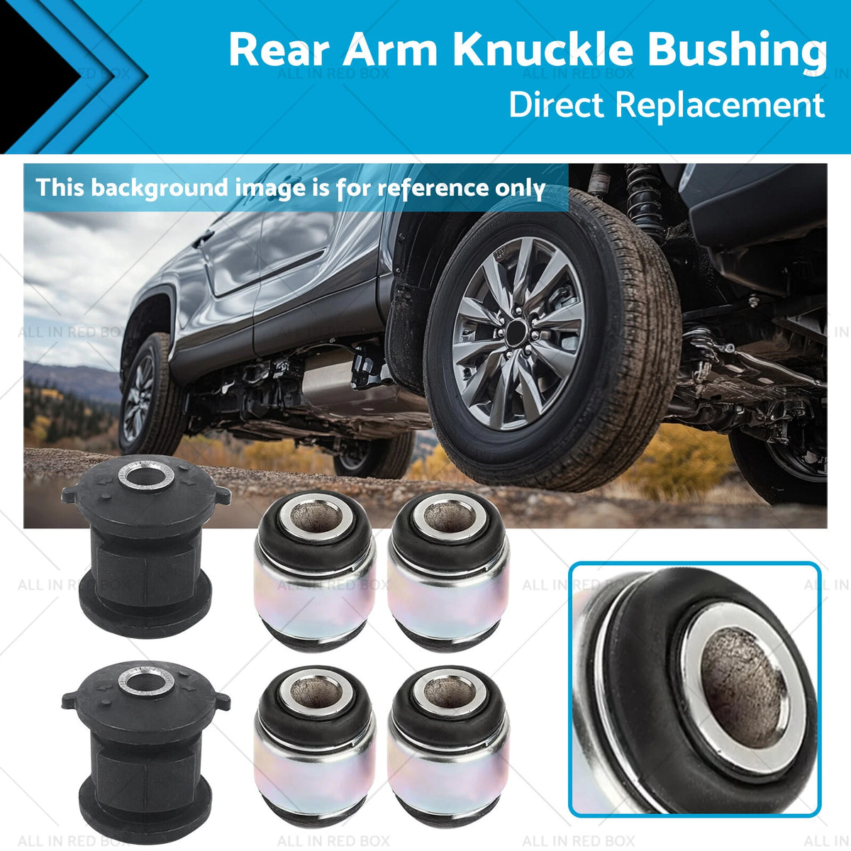 Rear Arm Knuckle Bushing for Toyota Highlander Lexus RX300 (2001–2007) 42210-20010