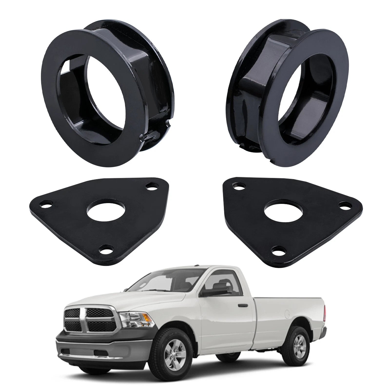2.5'' Front Leveling Kit for Dodge Ram 1500 (2012–2018) 4x4 Strut Spacers