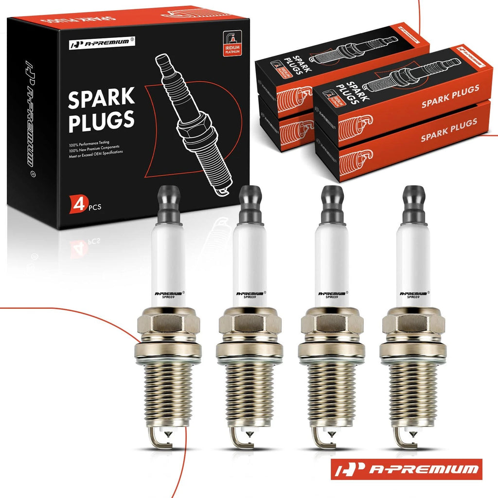 Set of 4 Iridium Platinum Spark Plugs for Chevrolet Cruze (2011–2015)