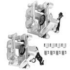 Rear Disc Brake Caliper w/Bracket for Audi A3 Quattro VW Golf Passat Jetta (2005–2015)