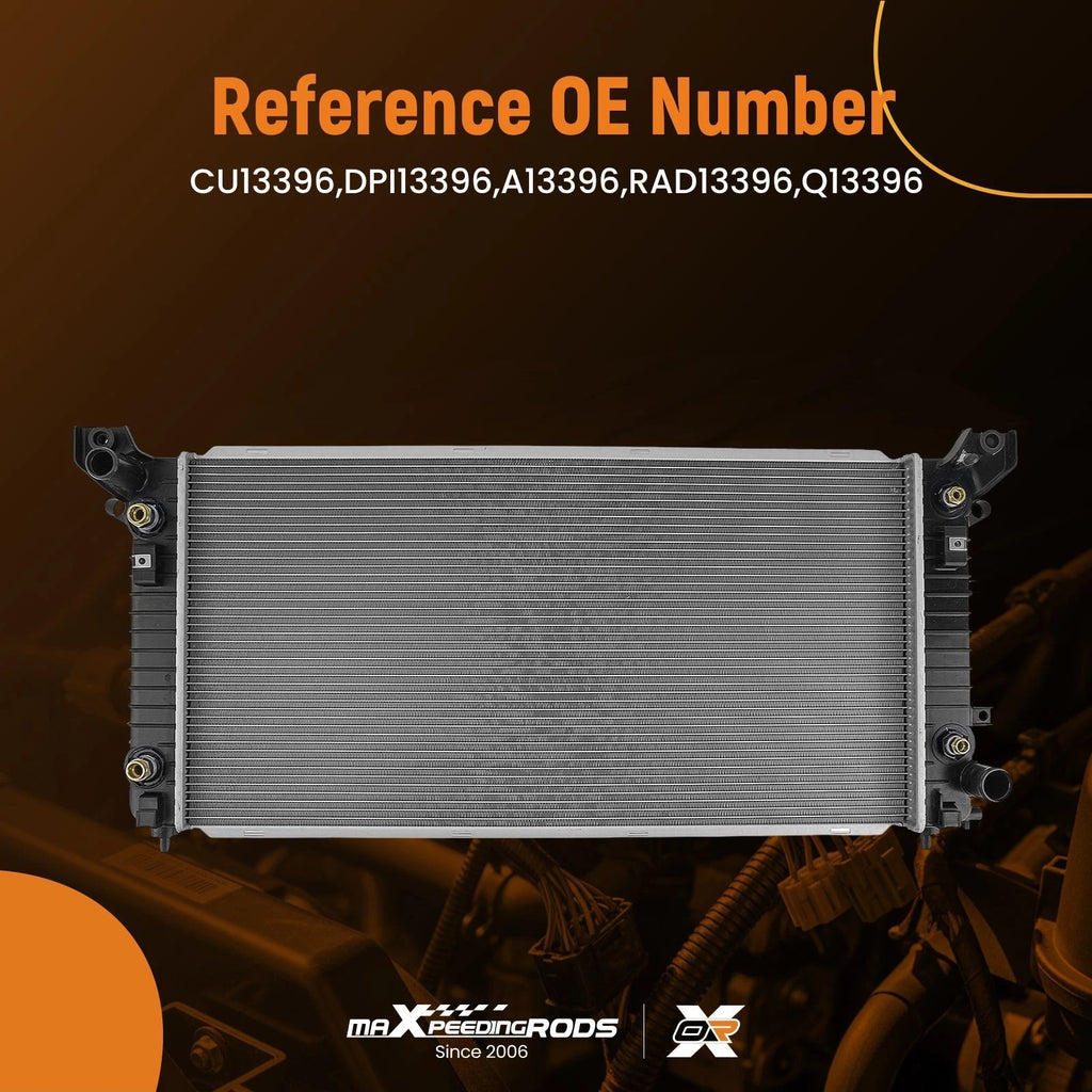 Aluminum Core Radiator for Chevy Silverado/Sierra 1500 (2014-2018)
