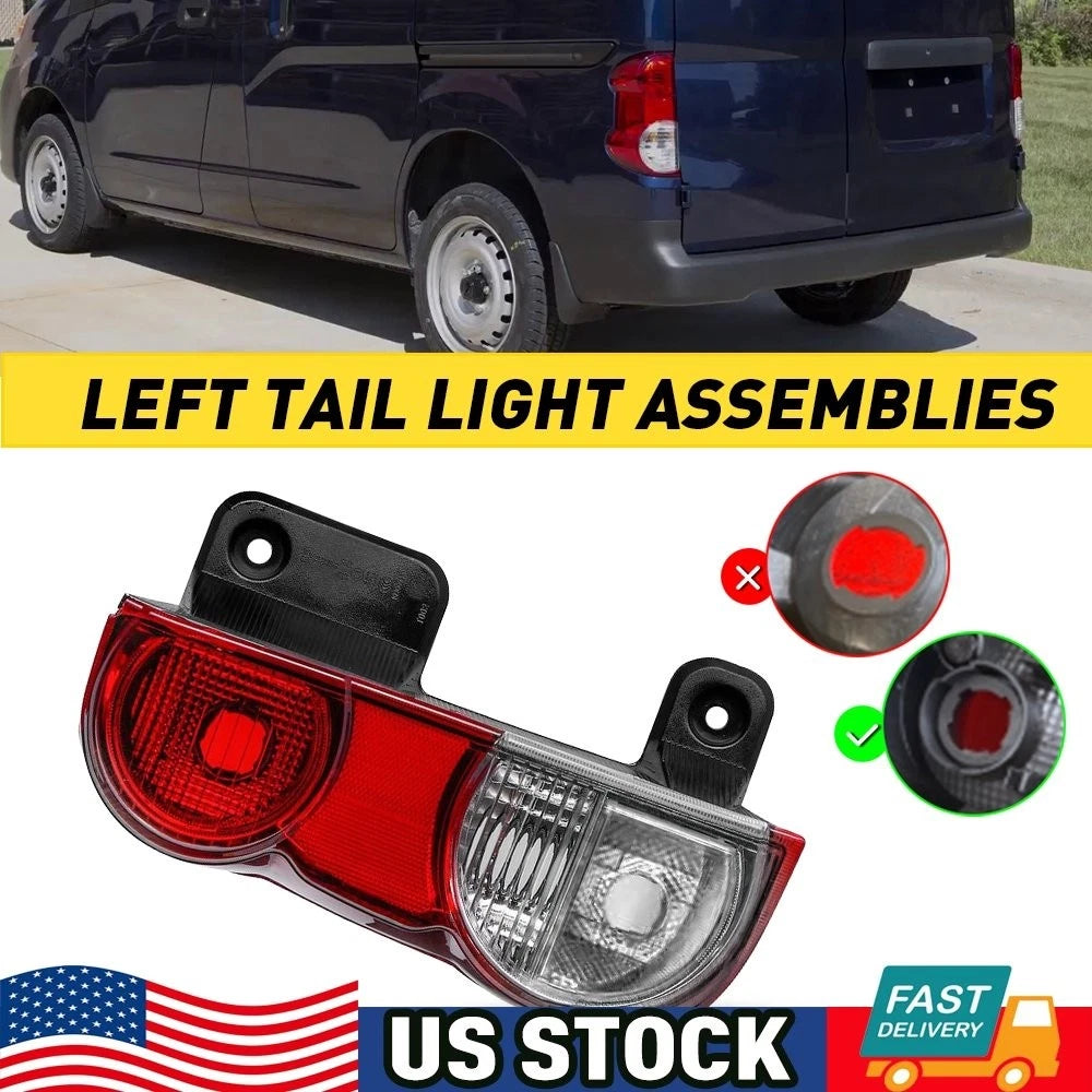 Rear Tail Light Brake Lamp Left Driver for Nissan NV200 (2014–2018)