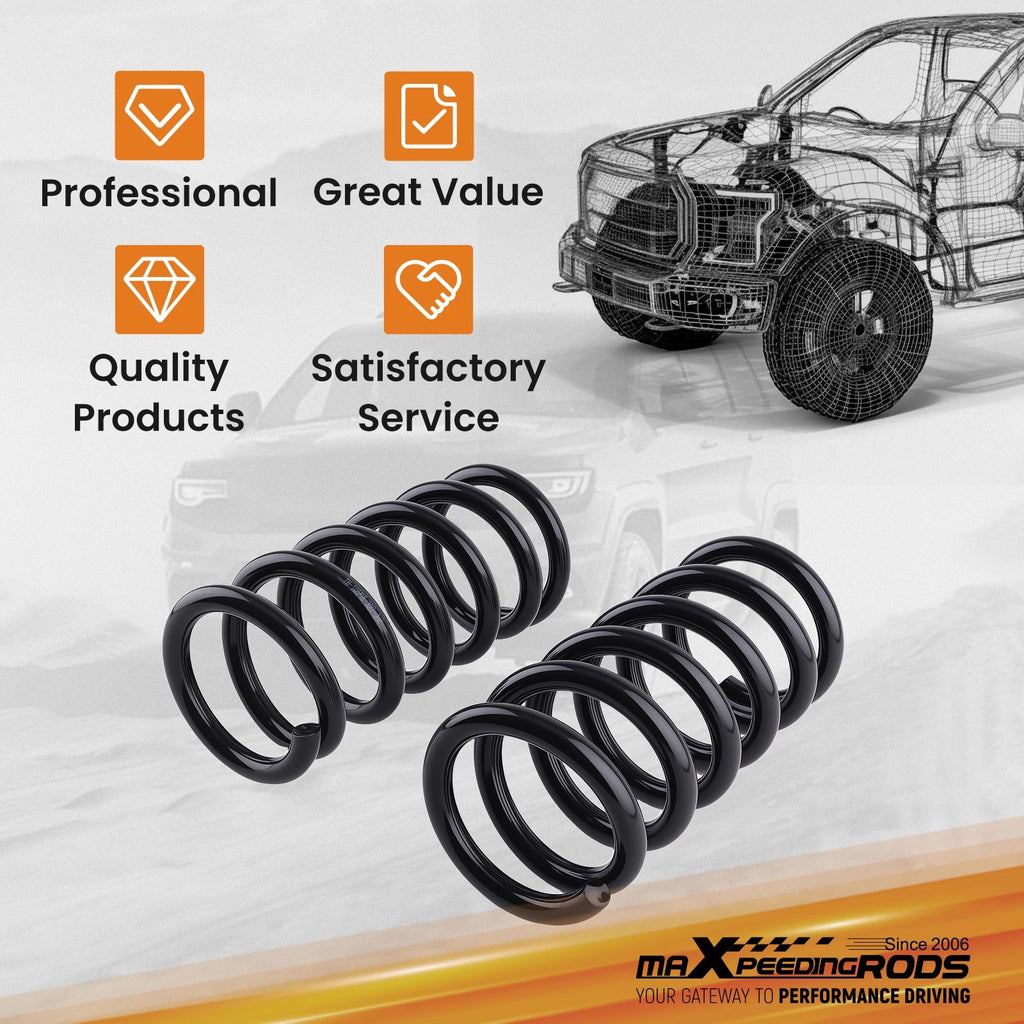 3" Drop Front Coil Springs for Dodge Ram Charger D100 D150 2WD (1972–1993)