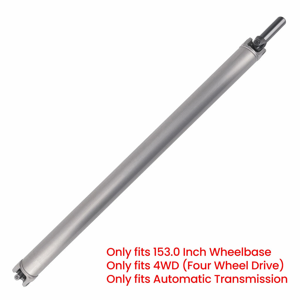 Rear Driveshaft Prop Shaft Assembly for Chevrolet Silverado 2500 HD GMC Sierra 4WD (2001–2007)
