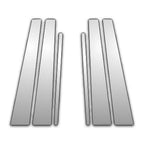 6Pc Chrome Pillar Post Covers for 00-05 Cadillac Deville - P1404
