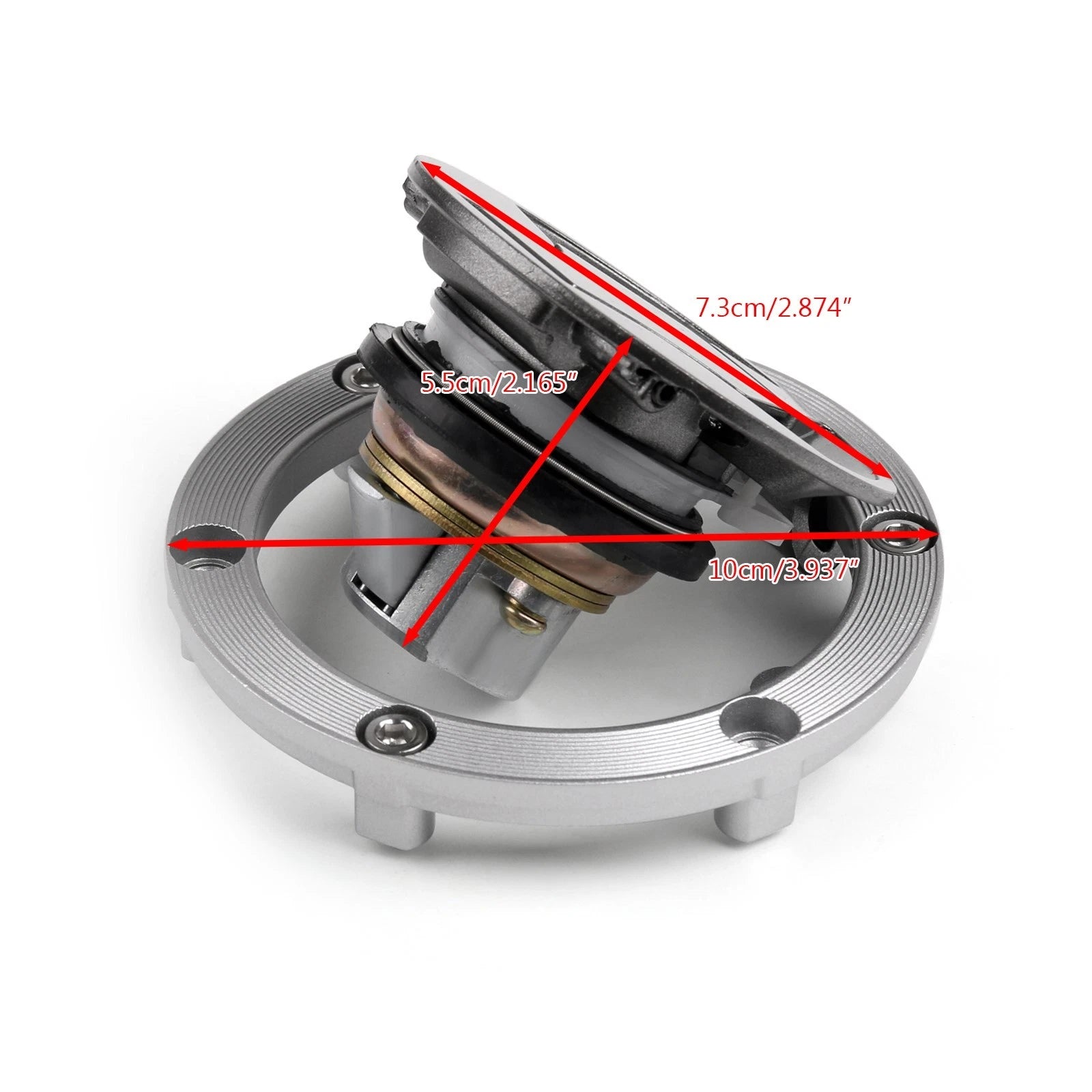Gas Fuel Tank Cap for Kawasaki Ninja 125 (2019-2020), Ninja 250R (2013-2020) 300-51049-5009