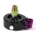 Aluminum Oil Filter Sandwich Adapter for Gauge Sensor