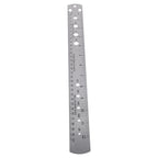 Double Sided Steel Ruler for Measuring Spoke Length and Ball Bearing Diameter