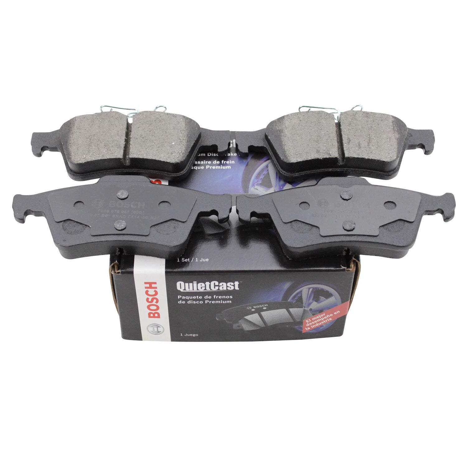 Set of 4 Bosch Rear Ceramic Brake Pads for Chevy Ford Jaguar Mazda Pontiac Saab Saturn