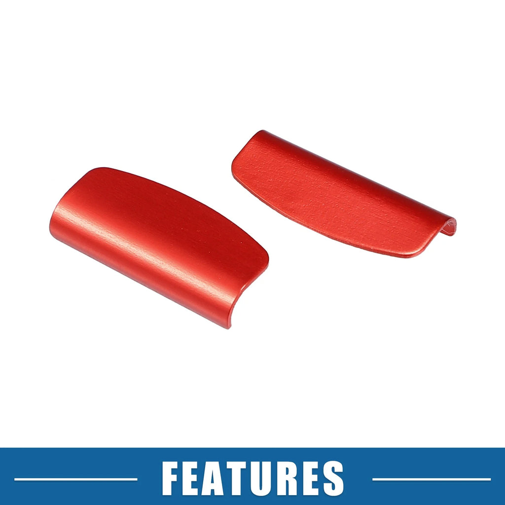 Set of 5 Console Multimedia Button Covers for Toyota GR86, Subaru BRZ Red