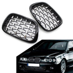 Honeycombe Mesh Front Bumper Grille for BMW E39 5-Series (1999-2003)