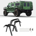 Set of 8 Fender Flares for Hummer H1/Humvee/HMMWV (Year Range)