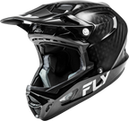 Fly Racing Werx R Carbon Full-Face Helmet for Bicycle (Large, Black)