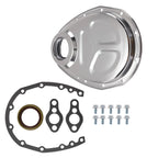Timing Chain Cover for SB Chevy V8 SBC 283 327 350 (Chrome)