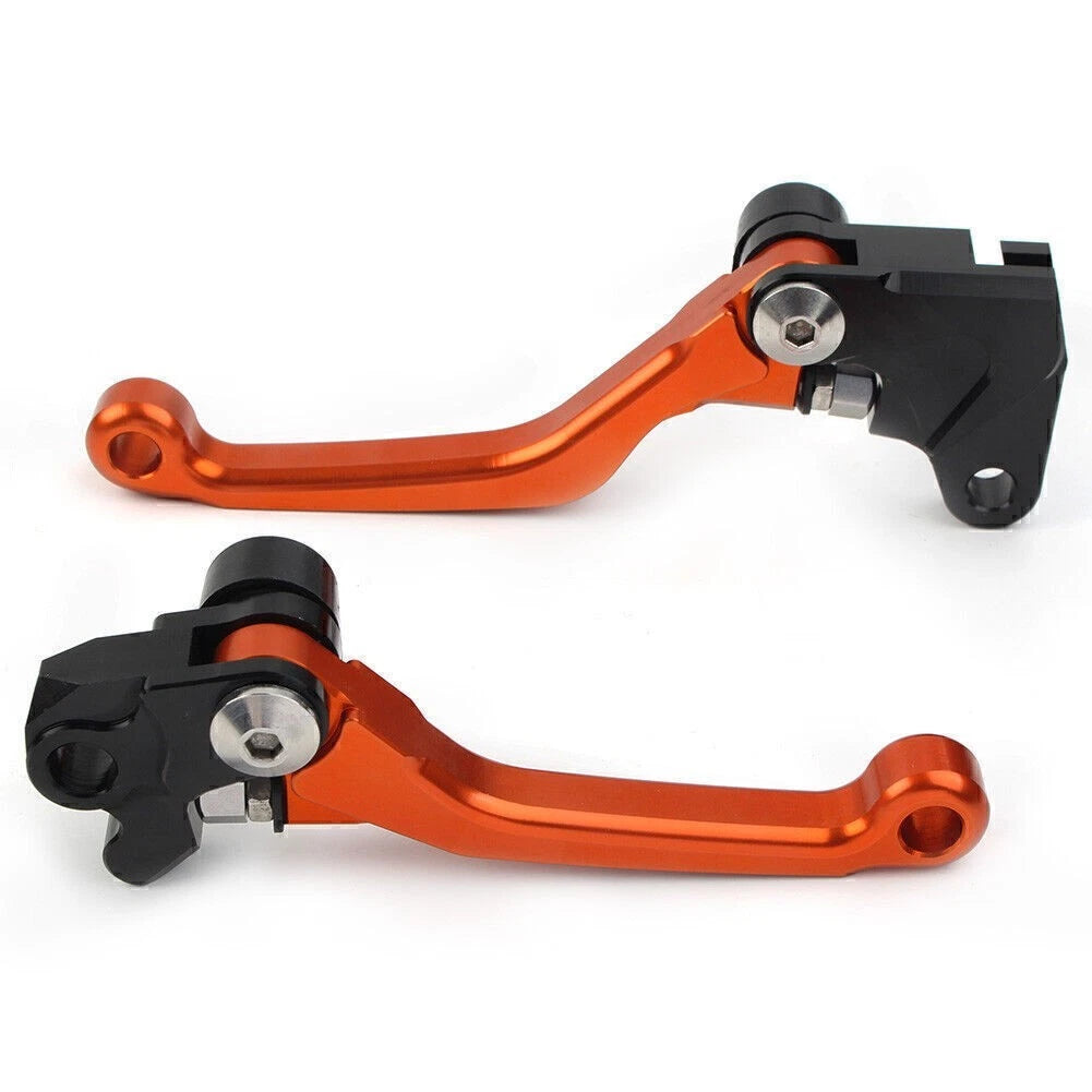 CNC Pivot Brake Clutch Levers for Yamaha WR250F WR450F (2001–2016) Orange