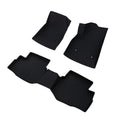 Set of 4 Black TPE Carpet Floor Mats for Chevrolet Cruze (2016–2019) Anti-Slip